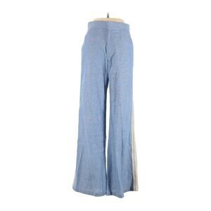 La Ligne riviera Wide Leg High Rise Cotton pant Blue 4